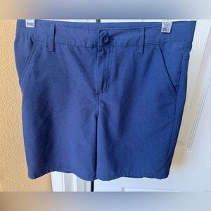 Cat & Jack Boys Golf Shorts Light Navy Blue Size 14 Stretch